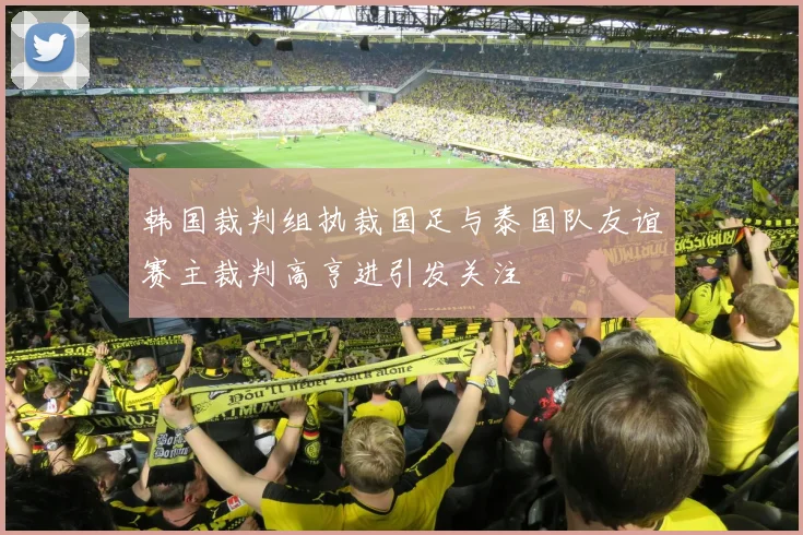 韩国裁判组执裁国足与泰国队友谊赛主裁判高亨进引发关注